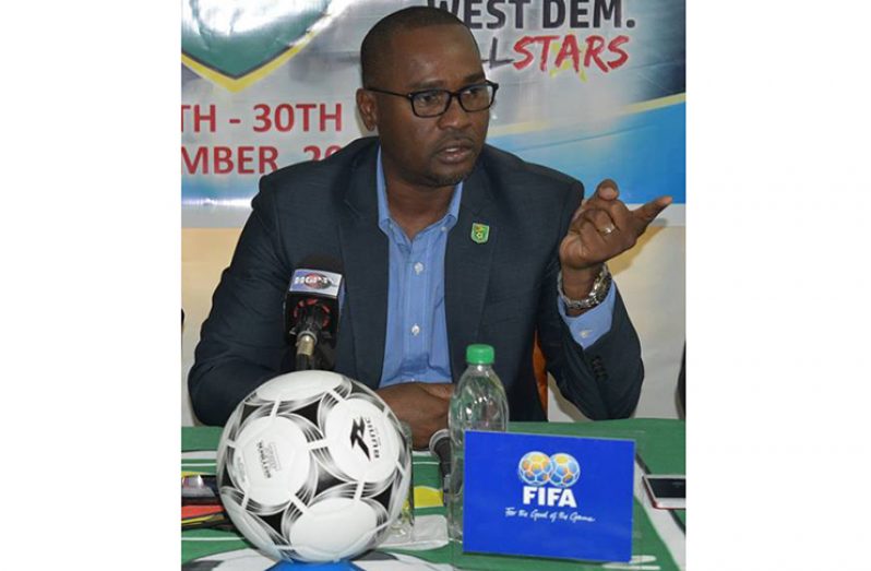 GFF president Wayne Forde addressed the issue of owed money to the Elite League clubs at a recent press conference.