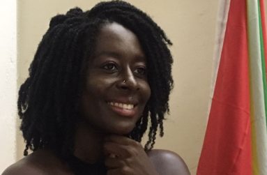 Buxtonian Mosa Mathilda Telford is an educator, playwright, actress and journalist (Photo by Francis Quamina Farrier)