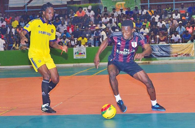 Recent Futsal Action at the National Gymnasium