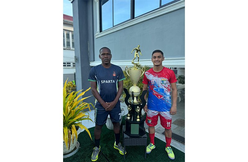 The Captains! Jermaine 'Pany' Junor and Wendrecky DeSouza