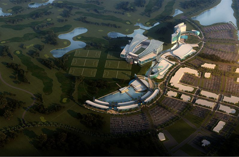 International stadium and complex to be built in Ituni, Guyana.