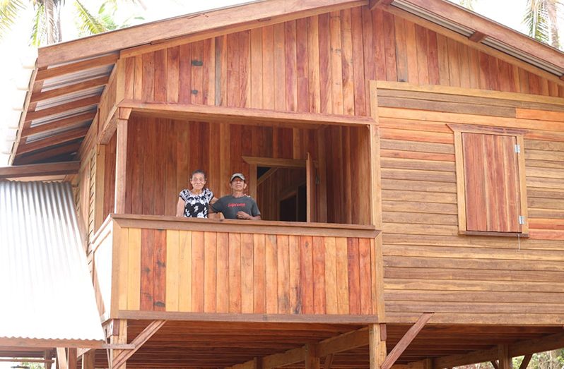 Some 20 families from the villages of Warapoka and Haimaruni, Region One, are set to enjoy a better quality of life, after receiving their keys to their new, elevated timber houses from the Ministry of Housing and Water through its Hinterland Housing Programme