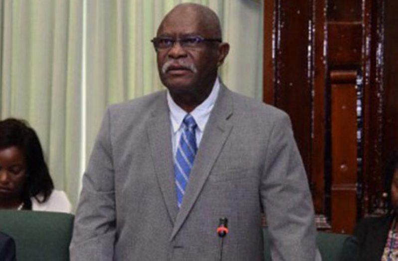 Minister of Citizenship Winston Felix