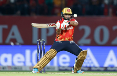 Prabhsimran Singh fell for a 48-ball 91•May 04, 2025•BCCI