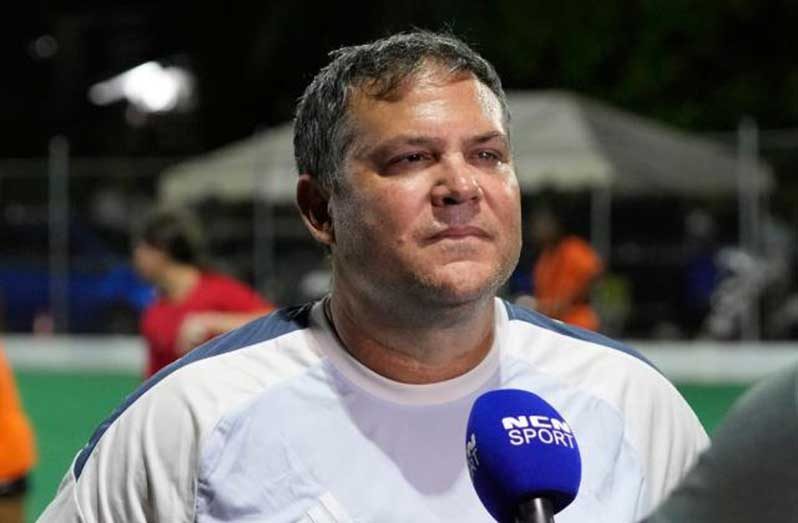Guyana Hockey Board President Phillip Fernandes