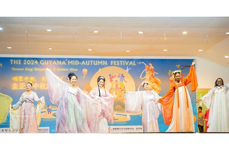 Scenes from the Mid-Autumn Festival which was hosted on Sunday at the Indian Monument Gardens in Georgetown