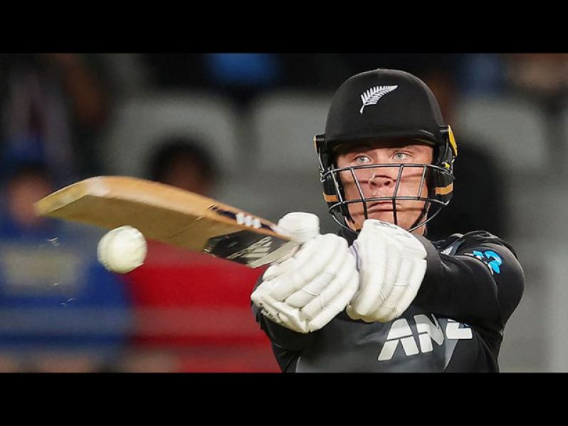 Finn Allen smashed 71 off 29 balls in New Zealand's third T20I win over Bangladesh in Auckland yesterday.