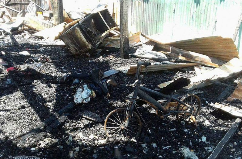 What is left of the Dauroop's family home