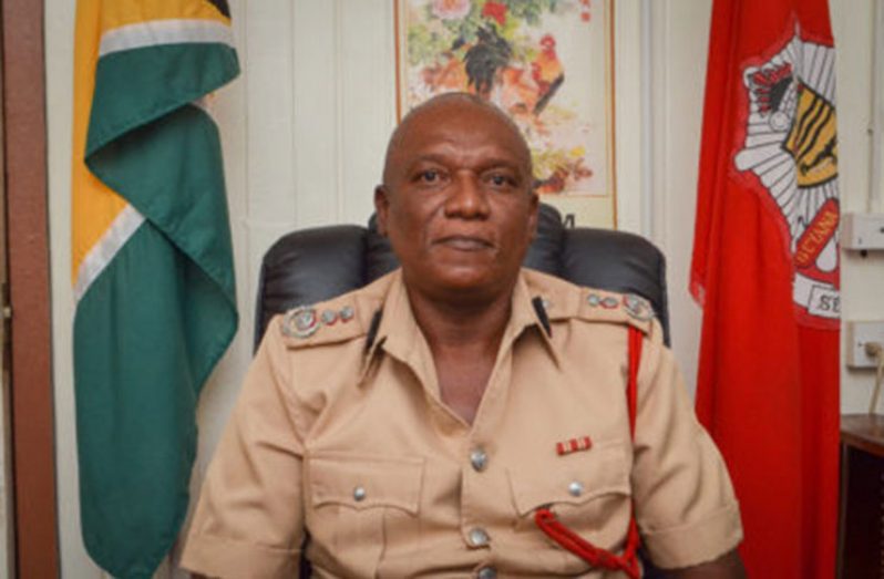 Fire Chief Marlon Gentle