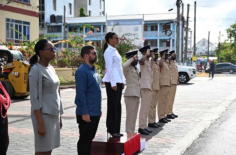 Minister of Home Affairs, Oneidge Walrond, on Monday, commended the dedication and professionalism of the Guyana Fire Service