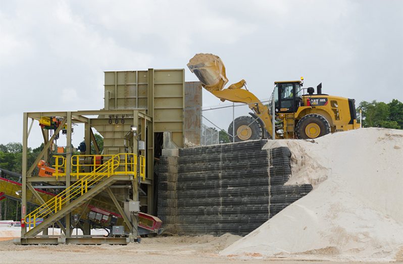 Over US$100 million has been invested by the privately-owned Guyana Industrial Minerals (GINMIN), a subsidiary of American mining company First Bauxite (FBX). (Delano Williams photo)