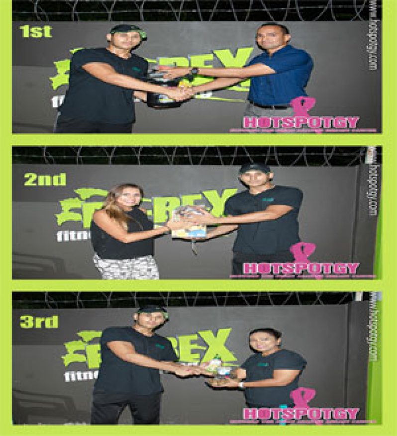 the lucky winners in the REXTREME CHALLENGE initiative
