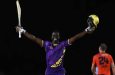 Andre Fletcher celebrating the milestone.