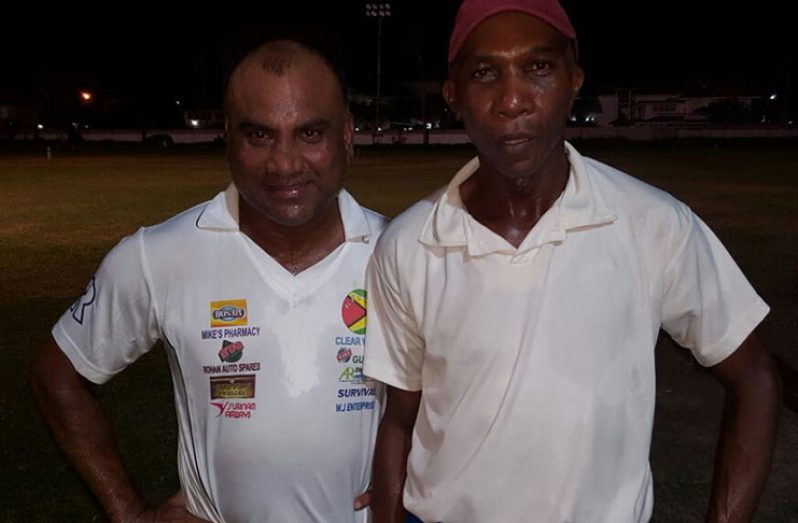Deonarine (left) and Shawn Massiah