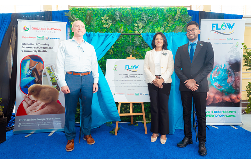 FLOW is being implemented through a partnership among Recover Guyana, GGI and the Ministry of Education