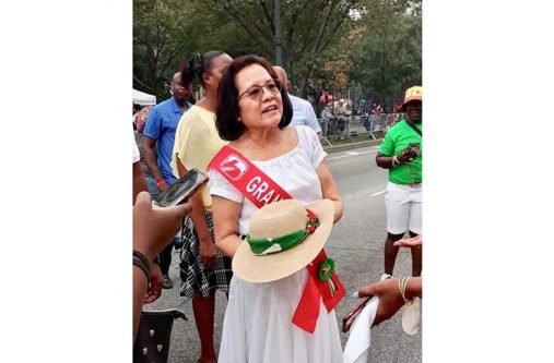 First Lady Sandra Granger at this year’s festival in New York