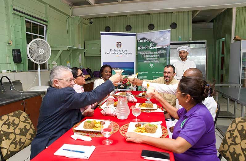 Guyana, Colombia strengthen culinary exchange through Carnegie ...