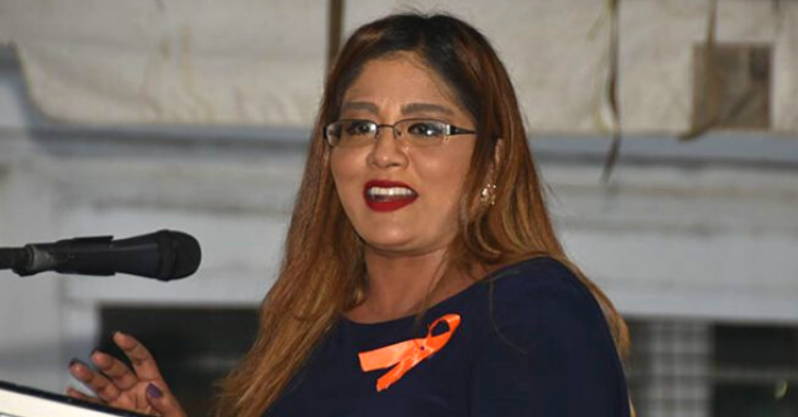 PNC/R General Secretary Geeta Chandan-Edmond