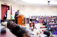 President Dr. Irfaan Ali addressing the special sitting on Thursday