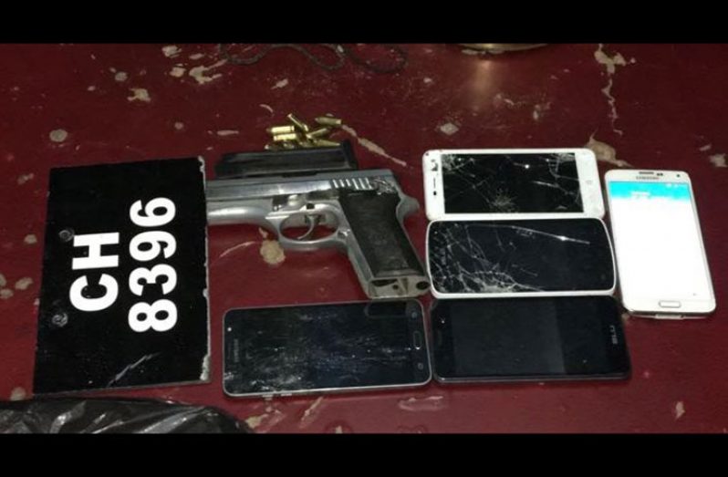 Some of the items that were seized by police