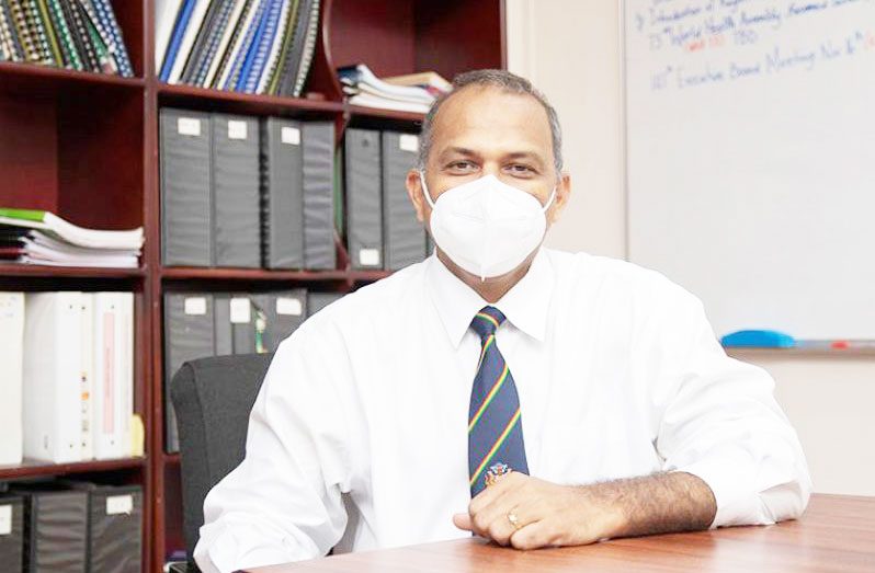 Minister of Health Dr. Frank Anthony