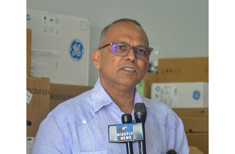 Minister of Health, Dr Frank Anthony (Japheth Savory photo)