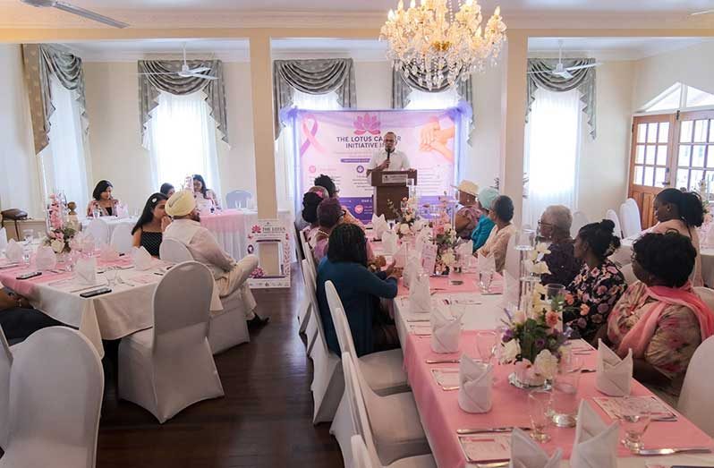 Minister of Health, Dr Frank Anthony, outlined the government's ambitious healthcare agenda during a recent cancer awareness event