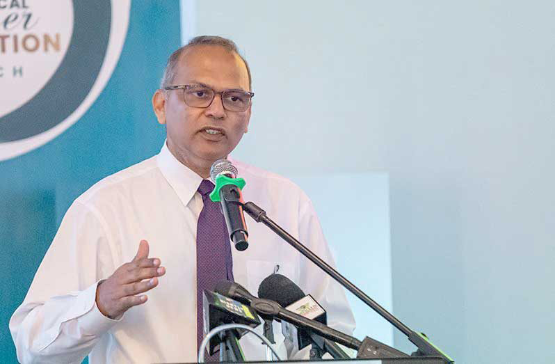 Health Minister Dr. Frank Anthony