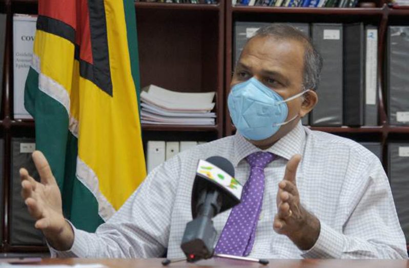 Minister of Health, Dr Frank Anthony