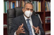 Minister of Health, Dr. Frank Anthony