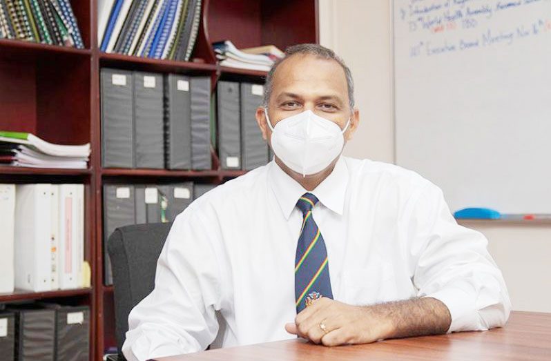 Minister of Health Dr. Frank Anthony