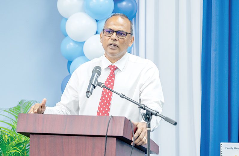 Minister of Health, Dr Frank Anthony (Delano Williams photo)