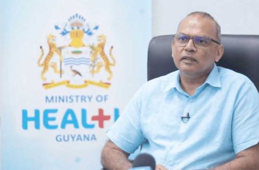 Health Minister Dr. Frank Anthony