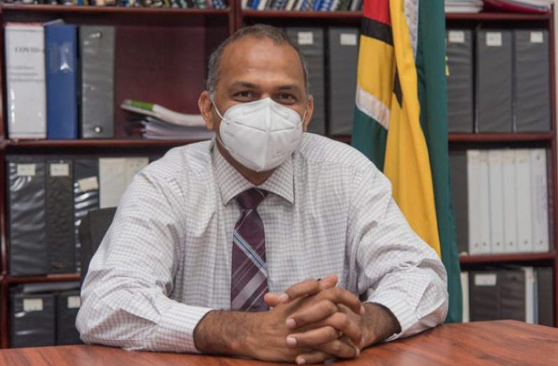 Minister of Health, Dr. Frank Anthony