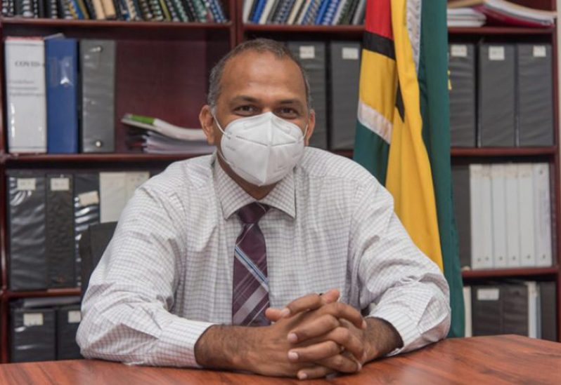 Minister of Health, Dr. Frank Anthony