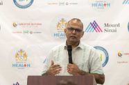 Minister of Health Dr Frank Anthony (Delano Williams photo)