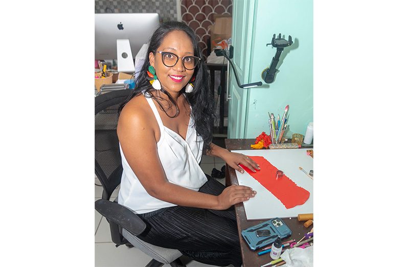 Kim Boodhan, jewellery designer and founder of Marie and Me (Yohan Savory photo)