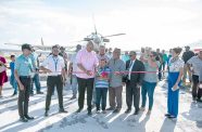 A ribbon-cutting ceremony presided over by Minister of Public Works Bishop Juan Edghill marked the official opening of the new Air Services Limited facility in Handsome Tree, Mahaica (Delano Williams photos)