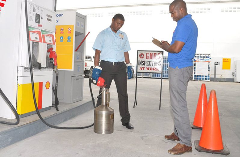 The verification of fuel pumps