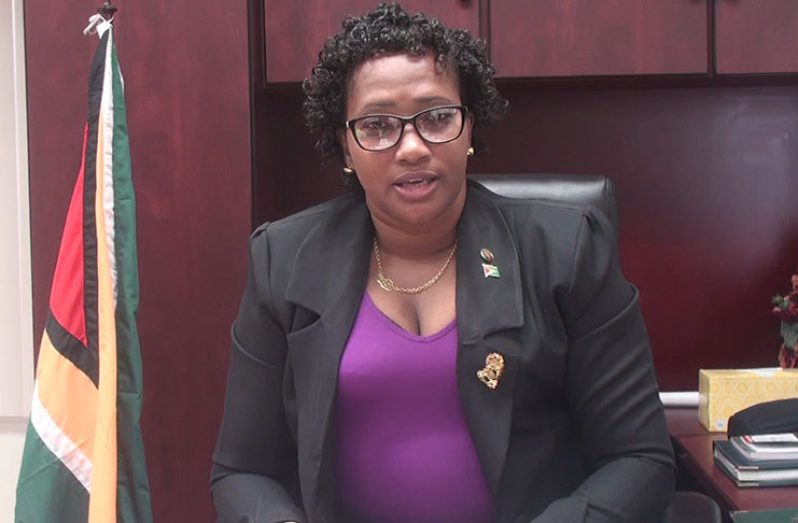 Minister within the Ministry of Public Infrastructure, Annette Ferguson