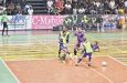 Stabroek Ballers 'A' and Sparta Boss going at it.