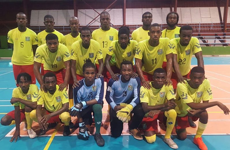 In 2018, a 16-man squad for the ExxonMobil-sponsored Guyana Football Federation (GFF) International Futsal tournament was selected just three weeks before the invitational event.