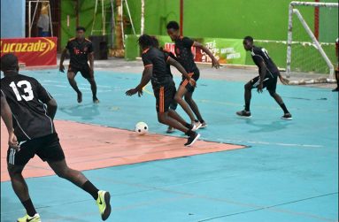 MVP Futsal action got underway at the National Gymnasium on Thursday evening