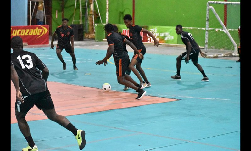 MVP Futsal action got underway at the National Gymnasium on Thursday evening