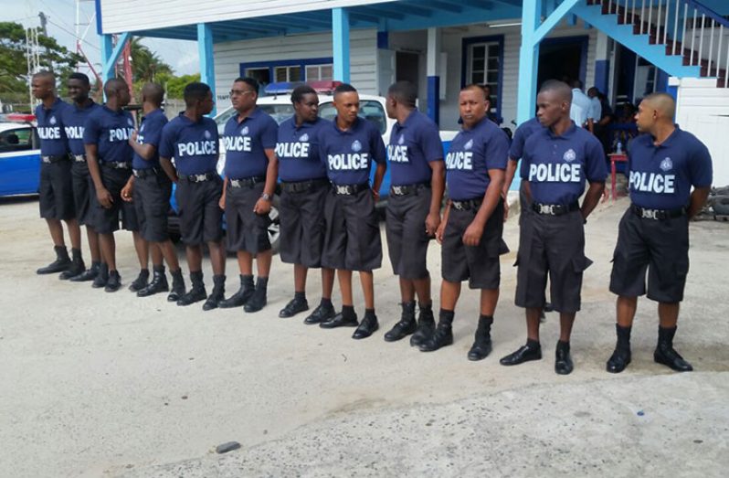 Ranks all ready for the road in their new uniforms