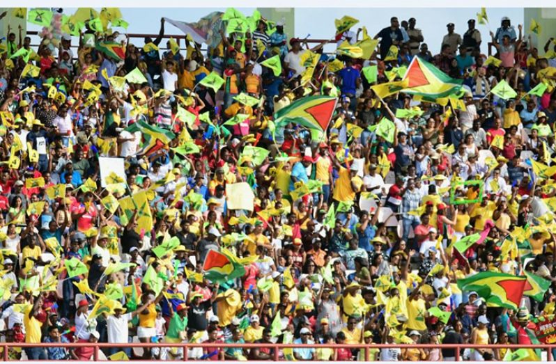 Guyanese came out in large numbers to support the Amazon Warriors during the home games.