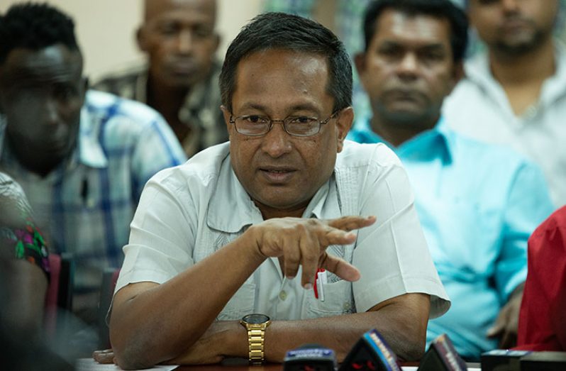 GAWU’s General Secretary, Seepaul Narine