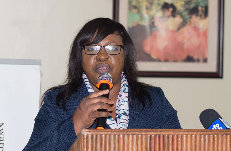 Minister within the Ministry of Public Health, Dr Karen Cummings
