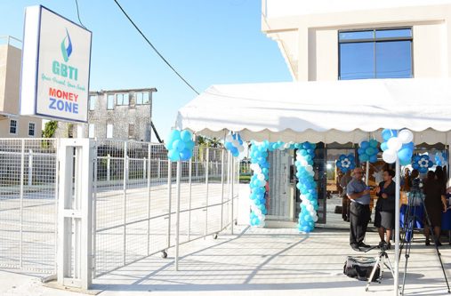 The new ATM situated on the Anna Catherina Public Road, West Coast Demerara (WCD).