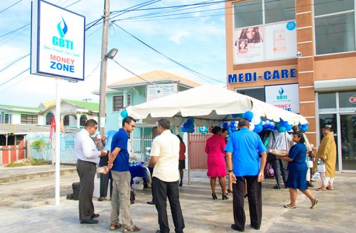 The new GBTI ATM opened at Mon Repos